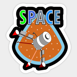 satellite Sticker